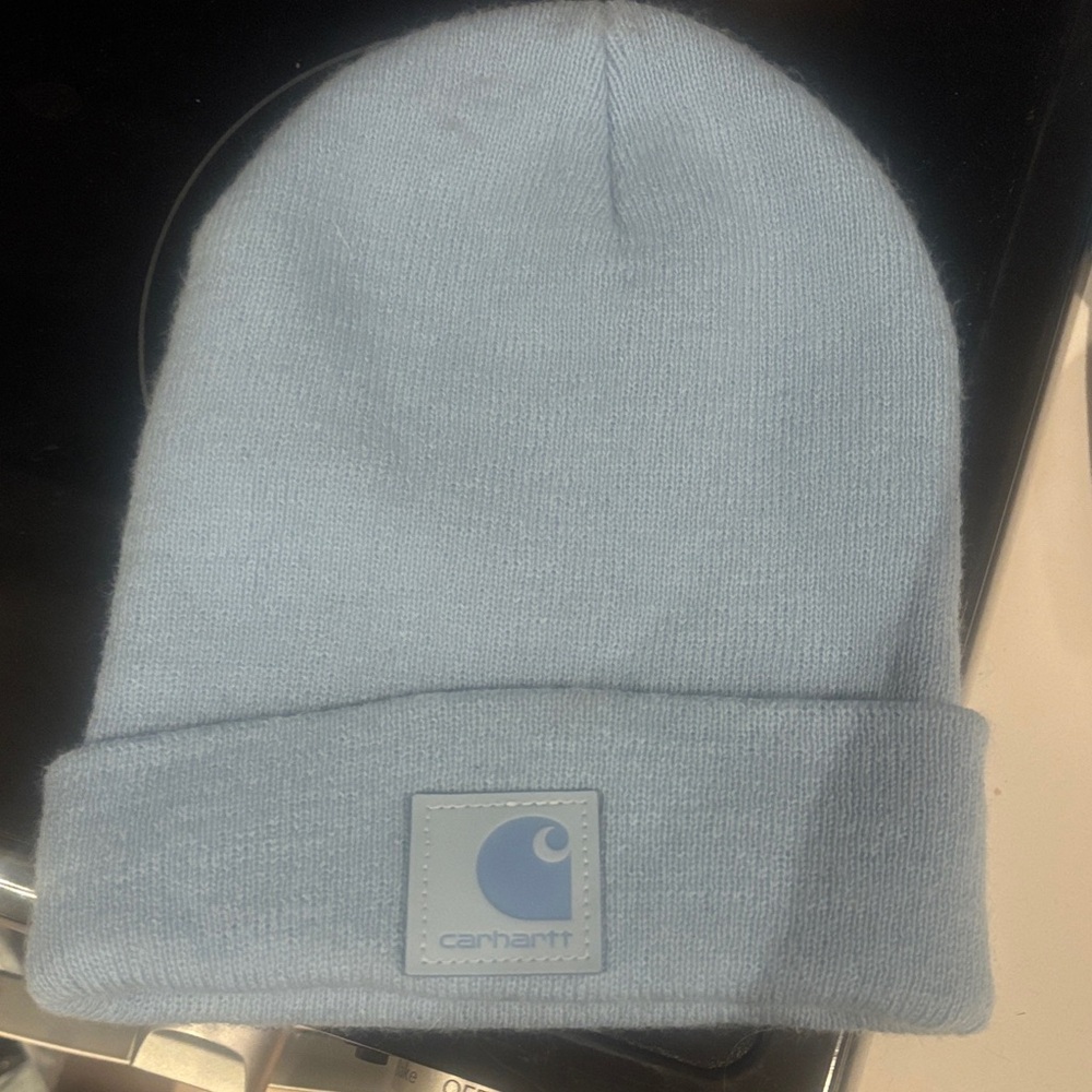 Carhartt men’s Sky Blue Knit Hat
